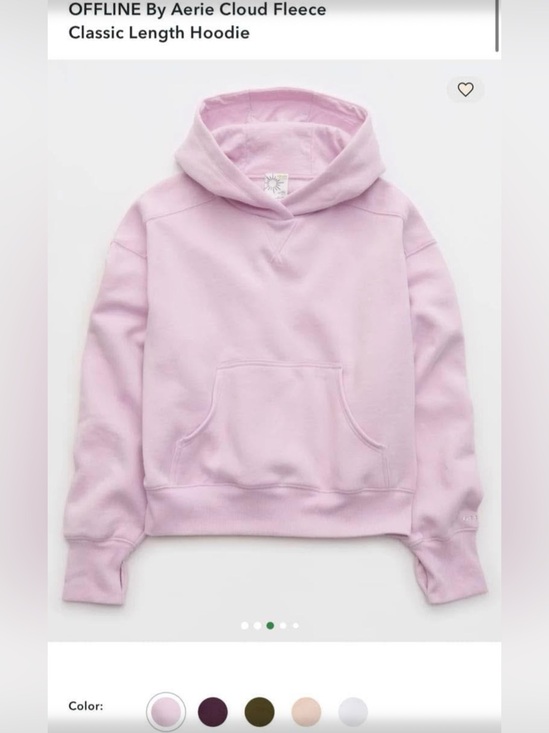 aerie Tops - OFFLINE By Aerie | Cloud Fleece Classic
Length Hoodie